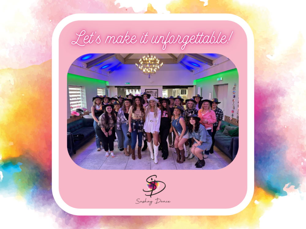 Let's make it unforgettable | Book now via www.sashaydance.co.uk