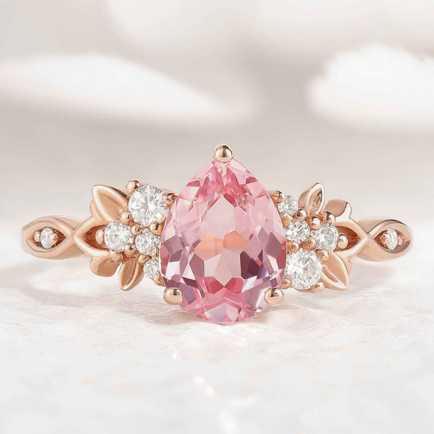 Why a Padparadscha Engagement Ring is the Ultimate Modern Bridal Statement