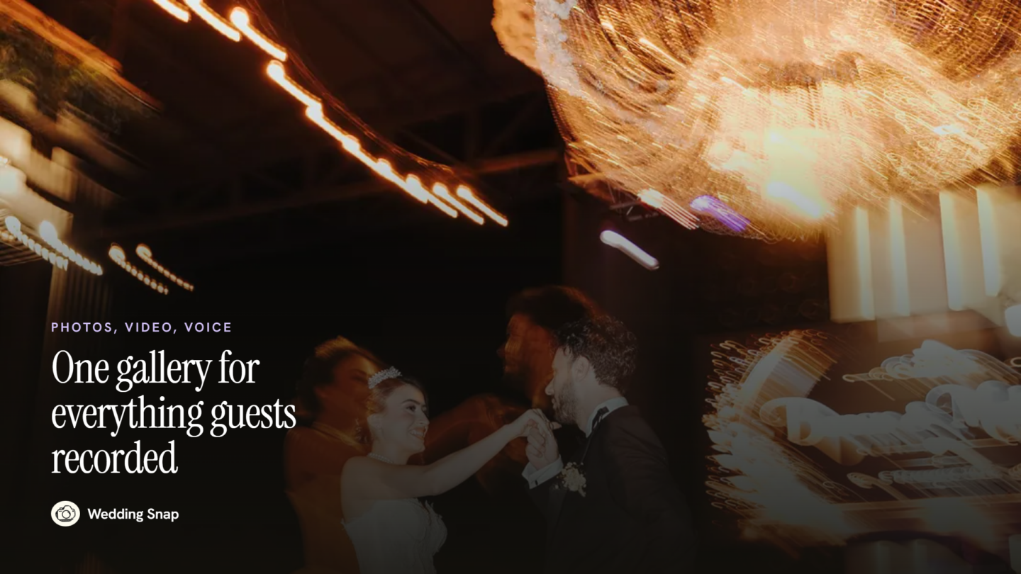 Supplier Spotlight: Wedding Snap